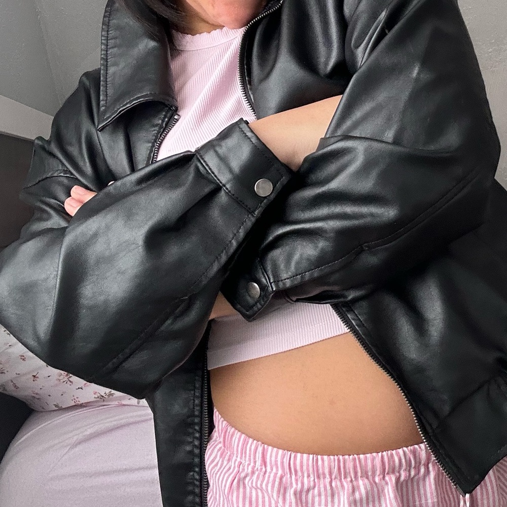Leather jacket